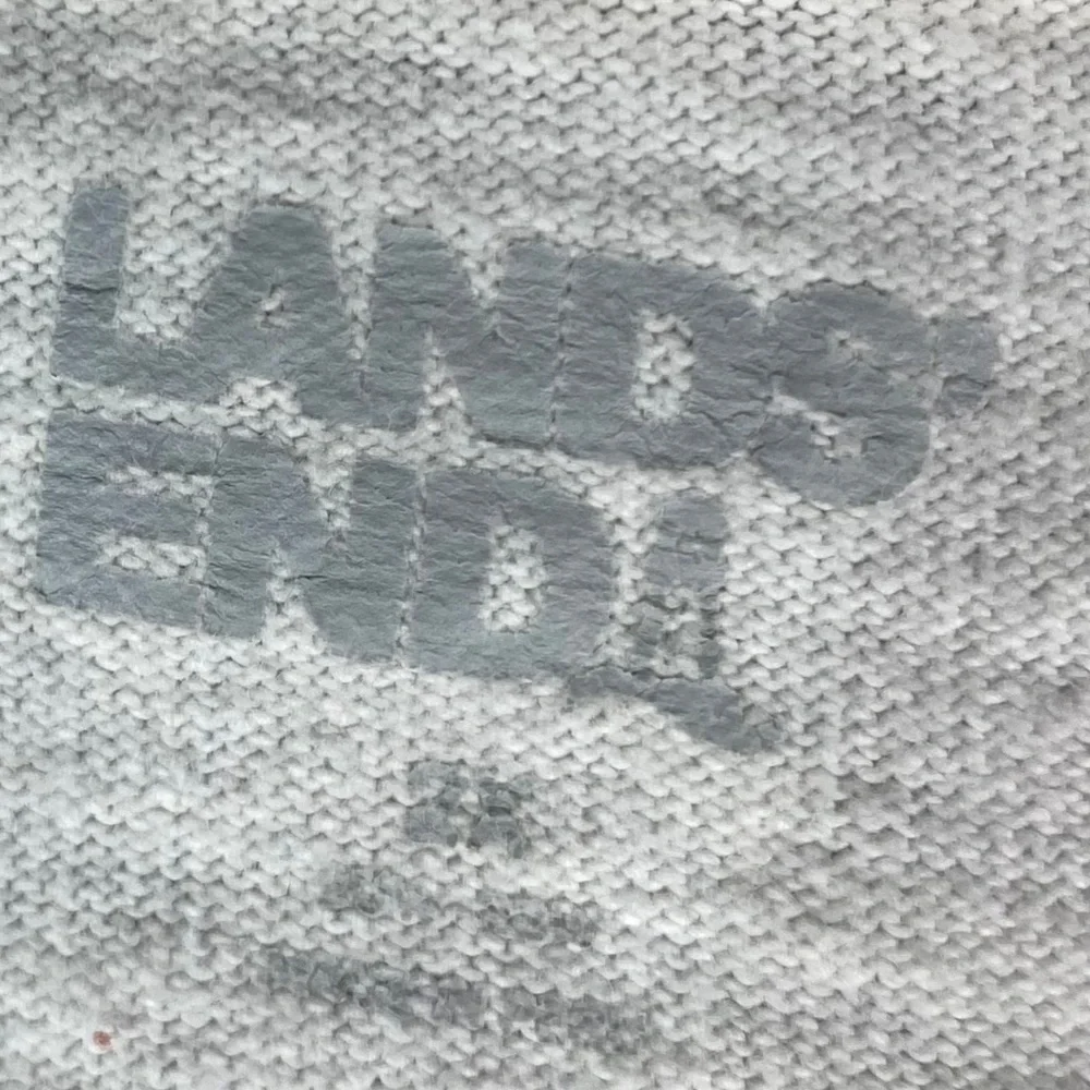 Lands End Sz 2X 3X 20W 22W Top Tunic Shirt White Lace Up Nautical - Picture 5 of 6